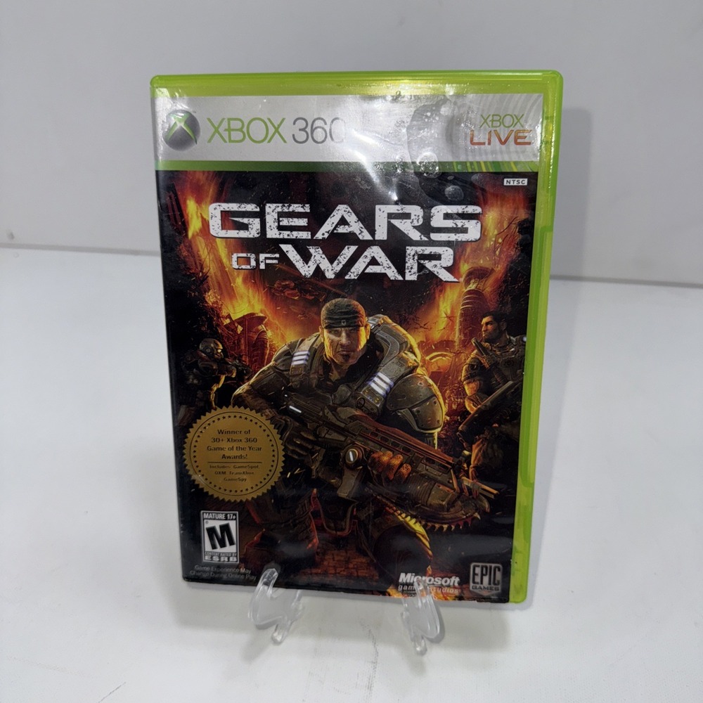 Gears of War (Microsoft Xbox 360, 2006) COMPLETE‎